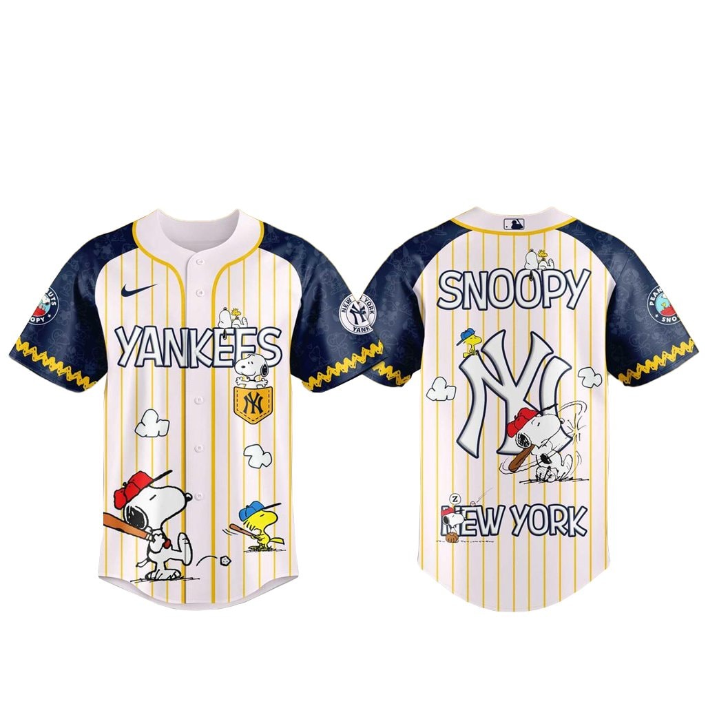 Baseball Team x Peanuts Night 2026 Snoopy Baseball Jersey
