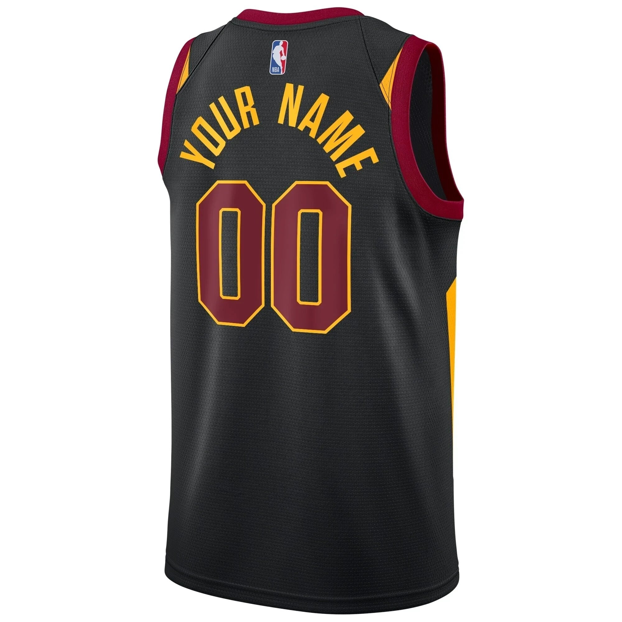 Cleveland Cavaliers Swingman Custom Jersey - Statement Edition - Black