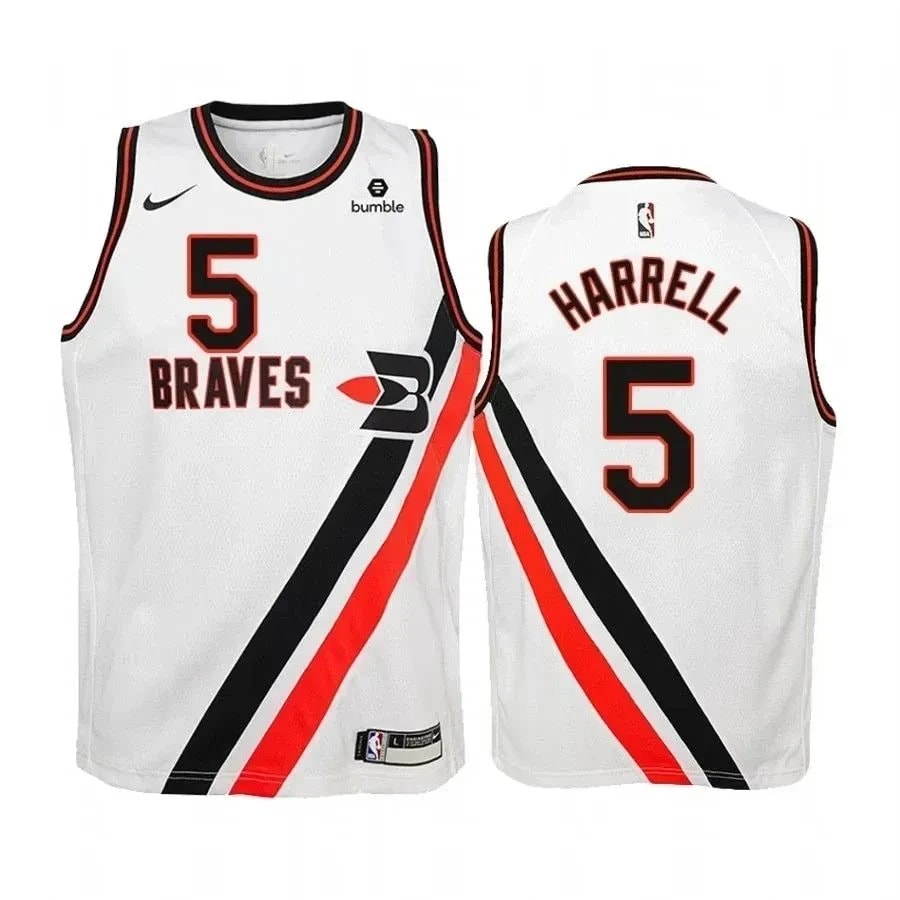 Youth Montrezl Harrell Los Angeles Clippers Hardwood Classics Jersey White