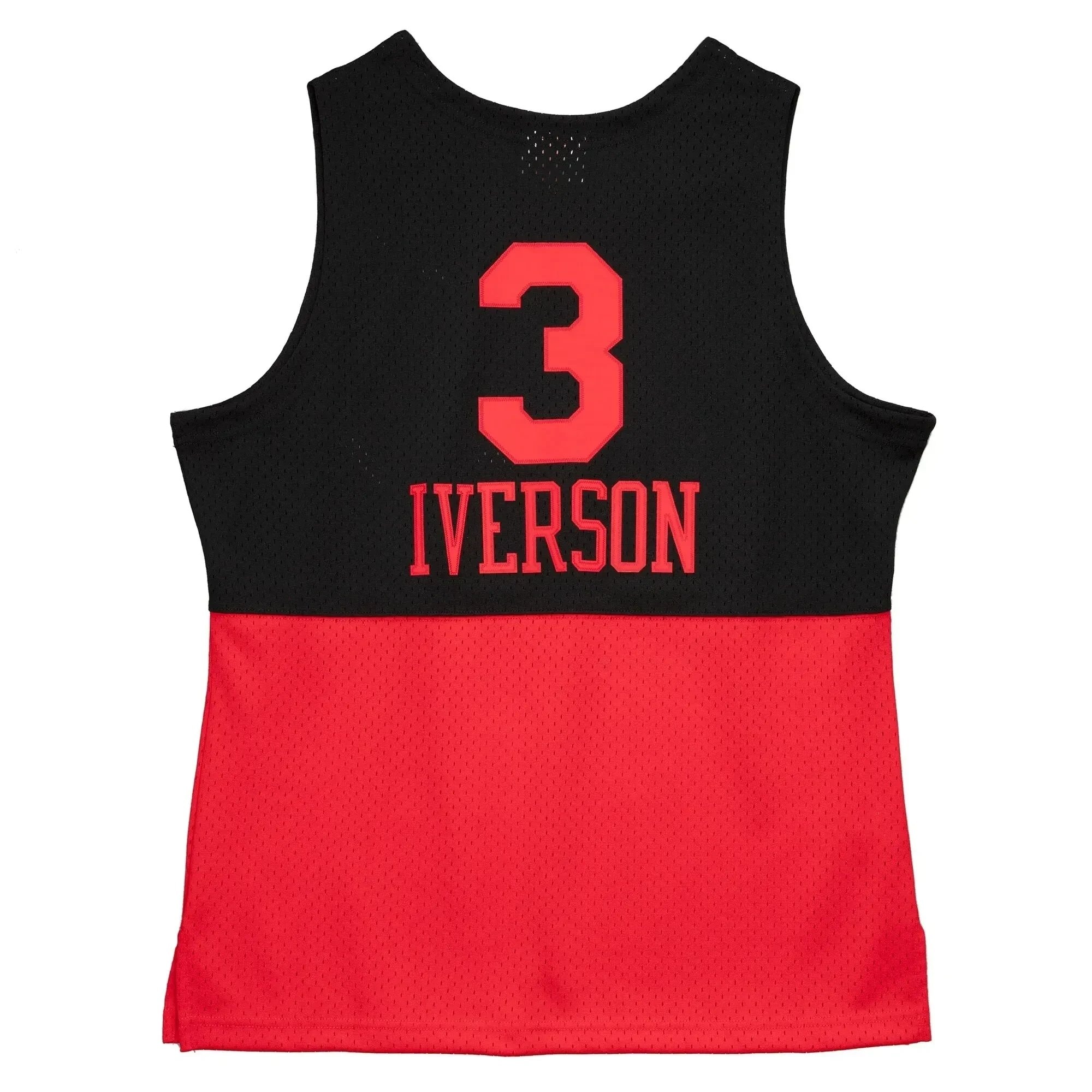 Allen Iverson Philadelphia 76ers Mitchell Ness 2003-2004 Hardwood Classics Reload 2.0 Swingman Jersey - Black