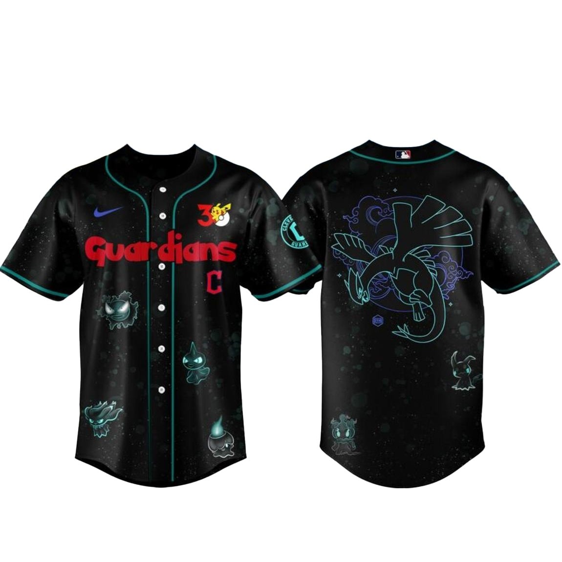 Baseball Team Pokemon 30th Anniversary 1996-2026 Baseball Jersey