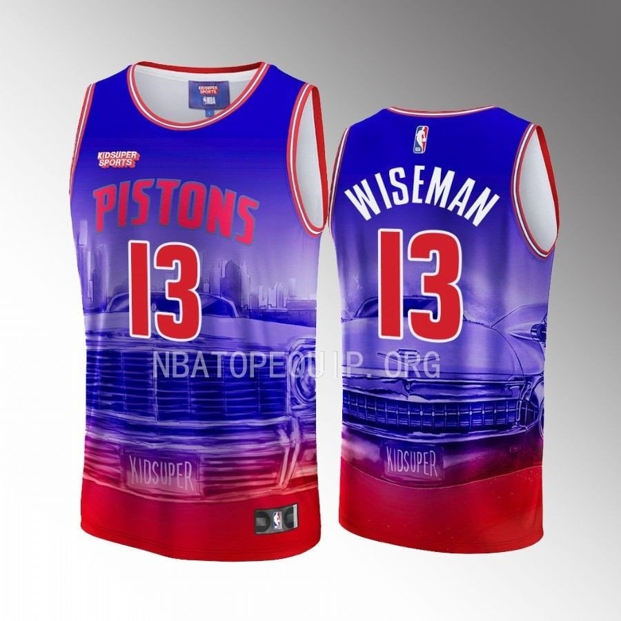 James Wiseman 13 Basketball Team Basketball & KidSuper Studios Unisex Hometown Jersey