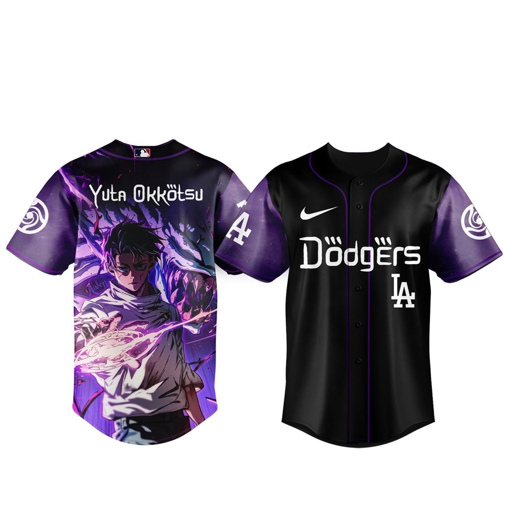 Baseball Team x Jujutsu Kaisen Night 2026 Yuta Okkotsu Baseball Jersey Version 2