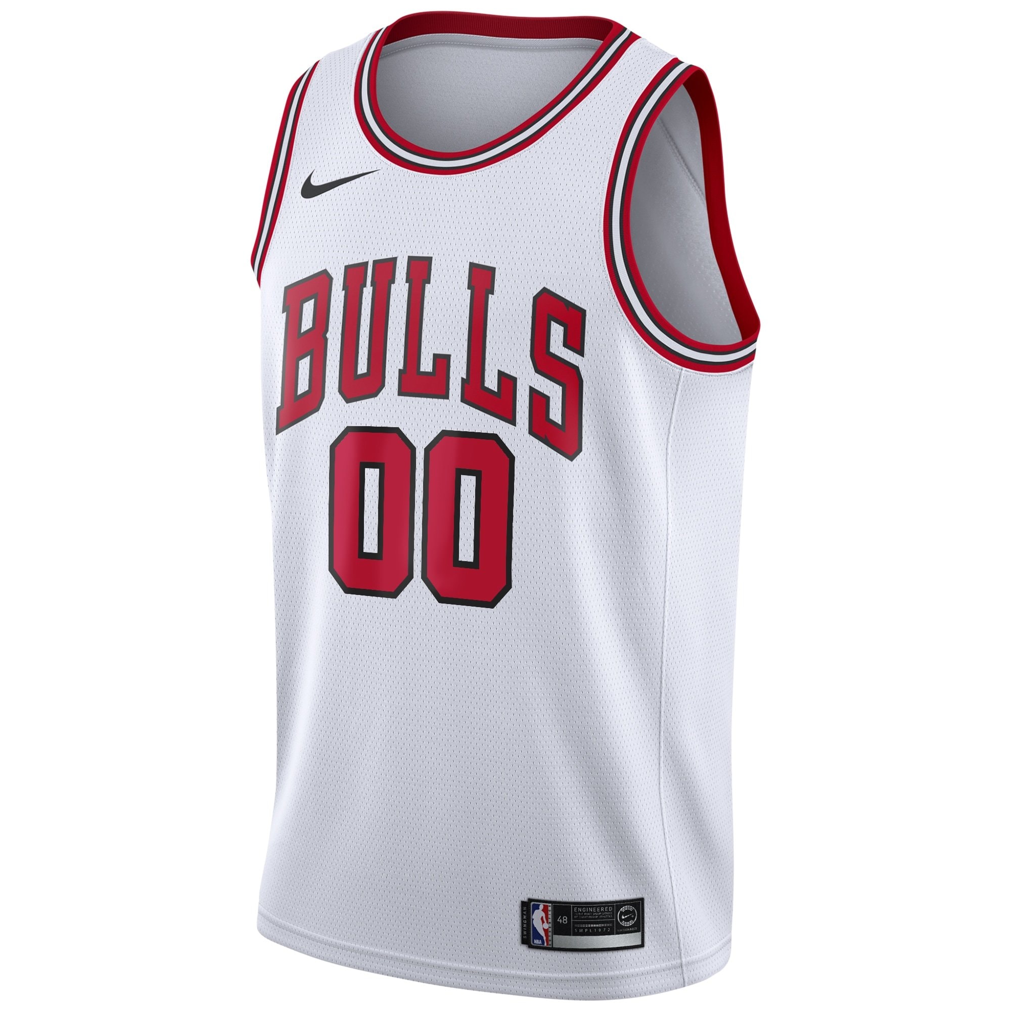 Chicago Bulls Association Swingman Custom Youth Jersey - Multicolor Unisex