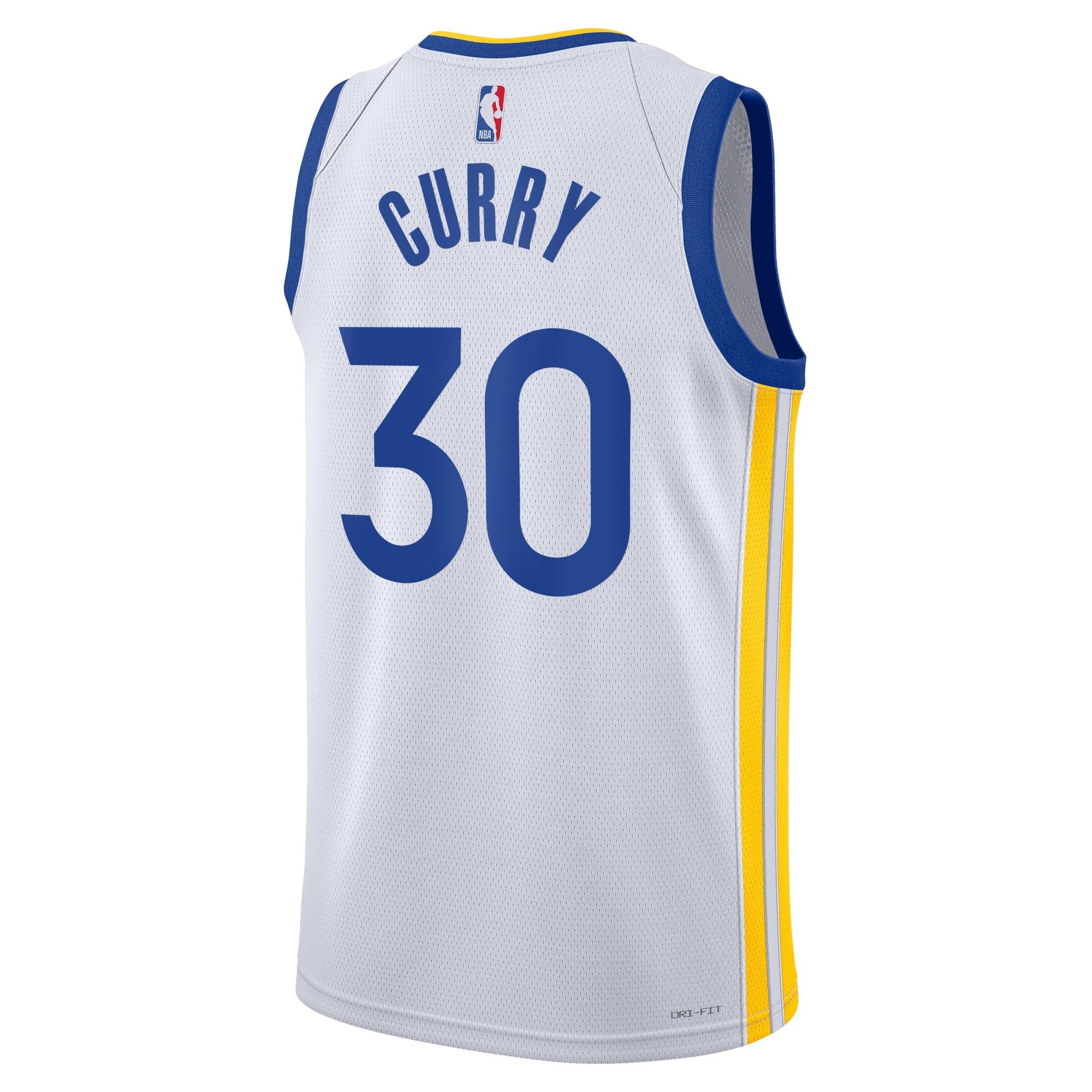 Golden State Warriors Association Edition Swingman Jersey White Stephen Curry Unisex