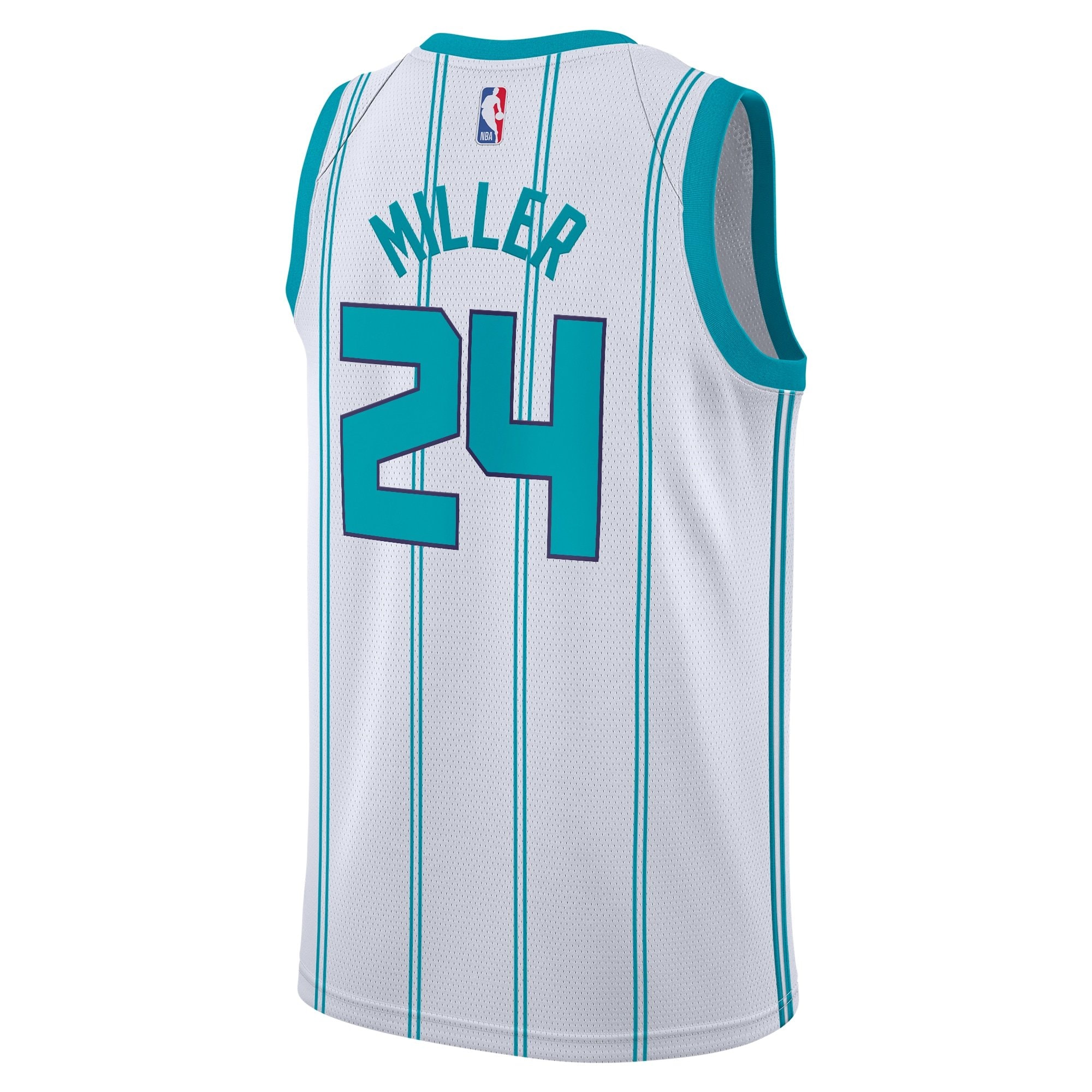 Youth Charlotte Hornets Jordan Brand Association Edition Swingman Jersey White Brandon Miller
