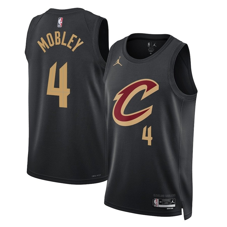 Evan Mobley 4 Cleveland Cavaliers Unisex Swingman Jersey Statement Edition Black