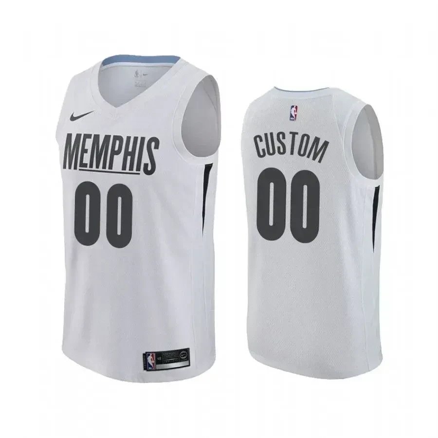 Custom MLK Day Grizzlies Honor King White Unisex Jersey