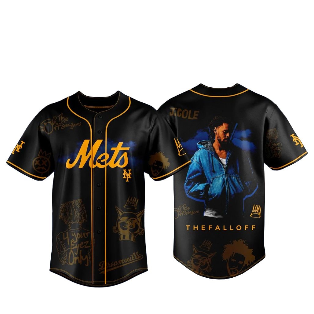 Baseball Team x The Fall Off World Tour 2026 Baseball Jersey
