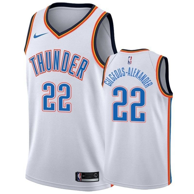 Men's Basketball Team Shai Gilgeous-alexander 2 Association Jersey