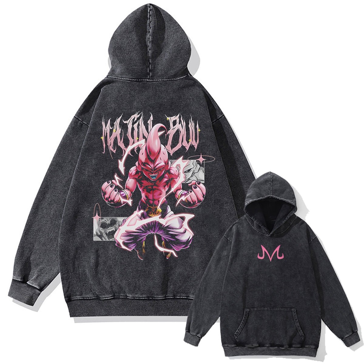 Majin Buu Vintage Hoodie