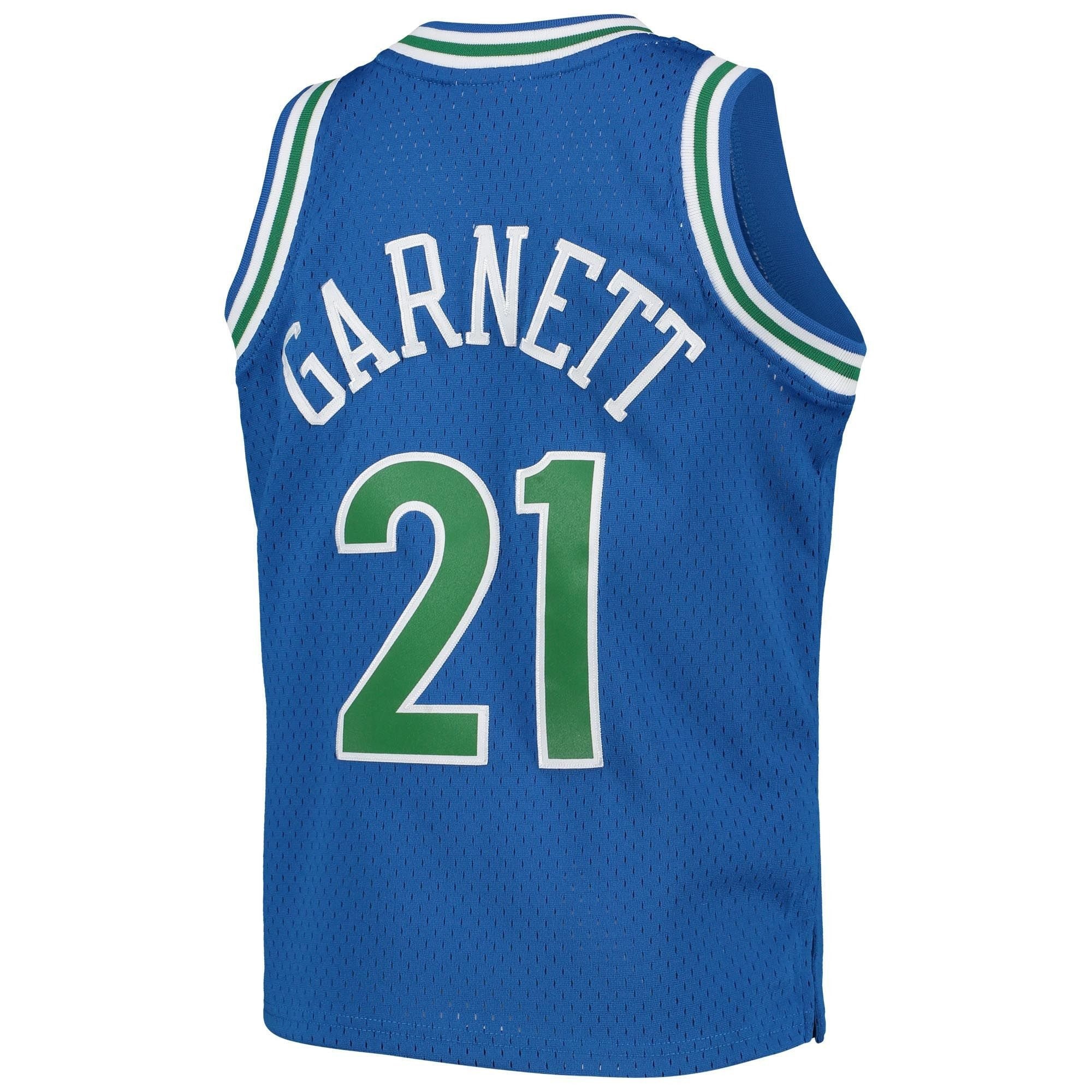Kevin Garnett Minnesota Timberwolves Mitchell Ness Youth 1995-96 Hardwood Classics Swingman Jersey ??Blue
