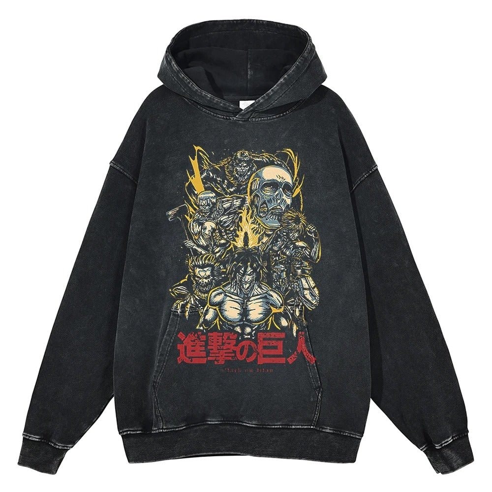 9 Titans Vintage Hoodie