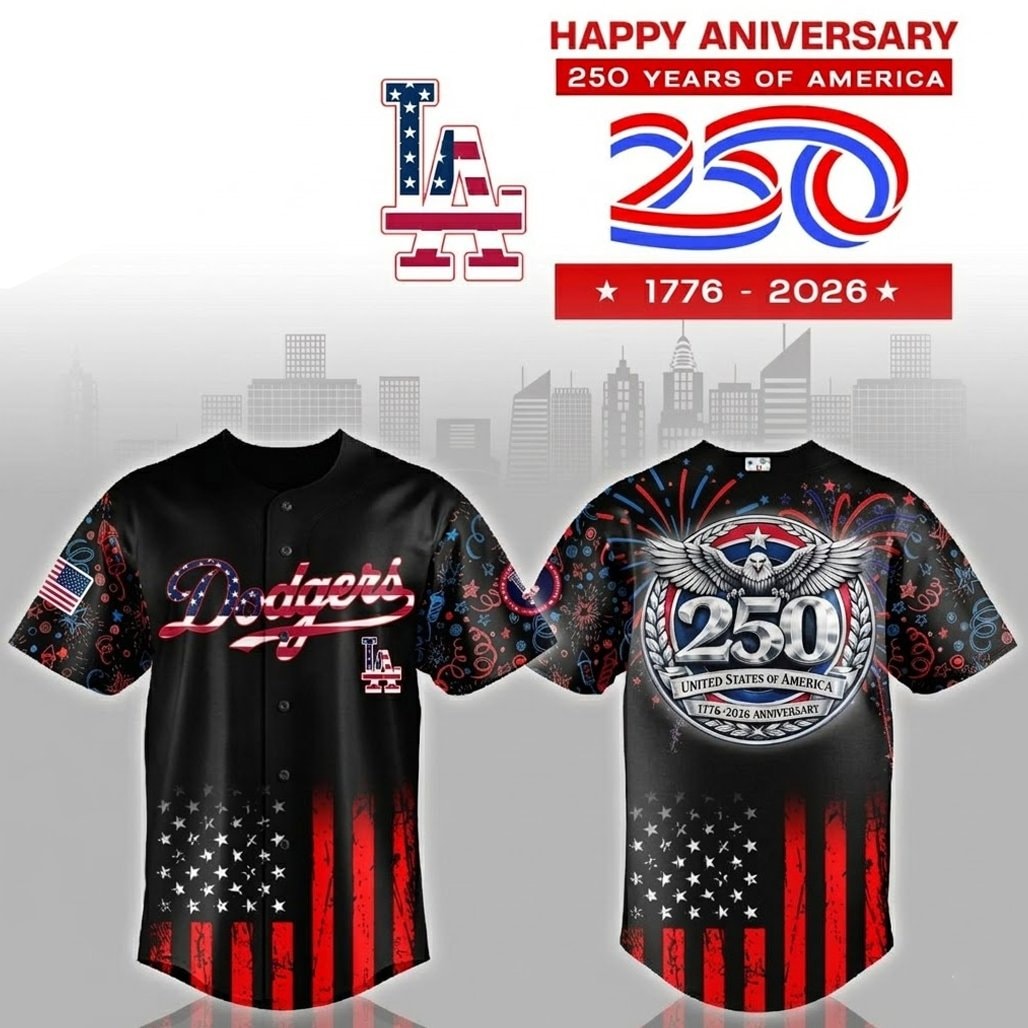Baseball Team Happy Anniversary 250 Years of USA Baseball Jersey