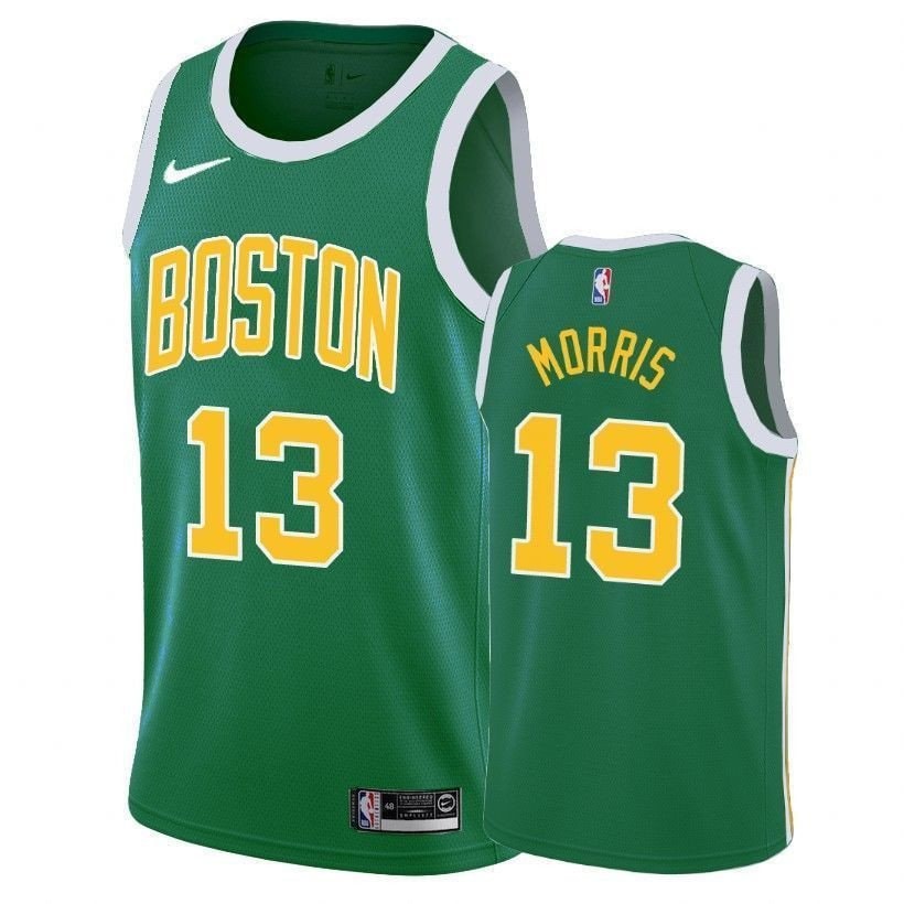Men's Marcus Morris Celtics Earned Edition Green Jersey S-3XL