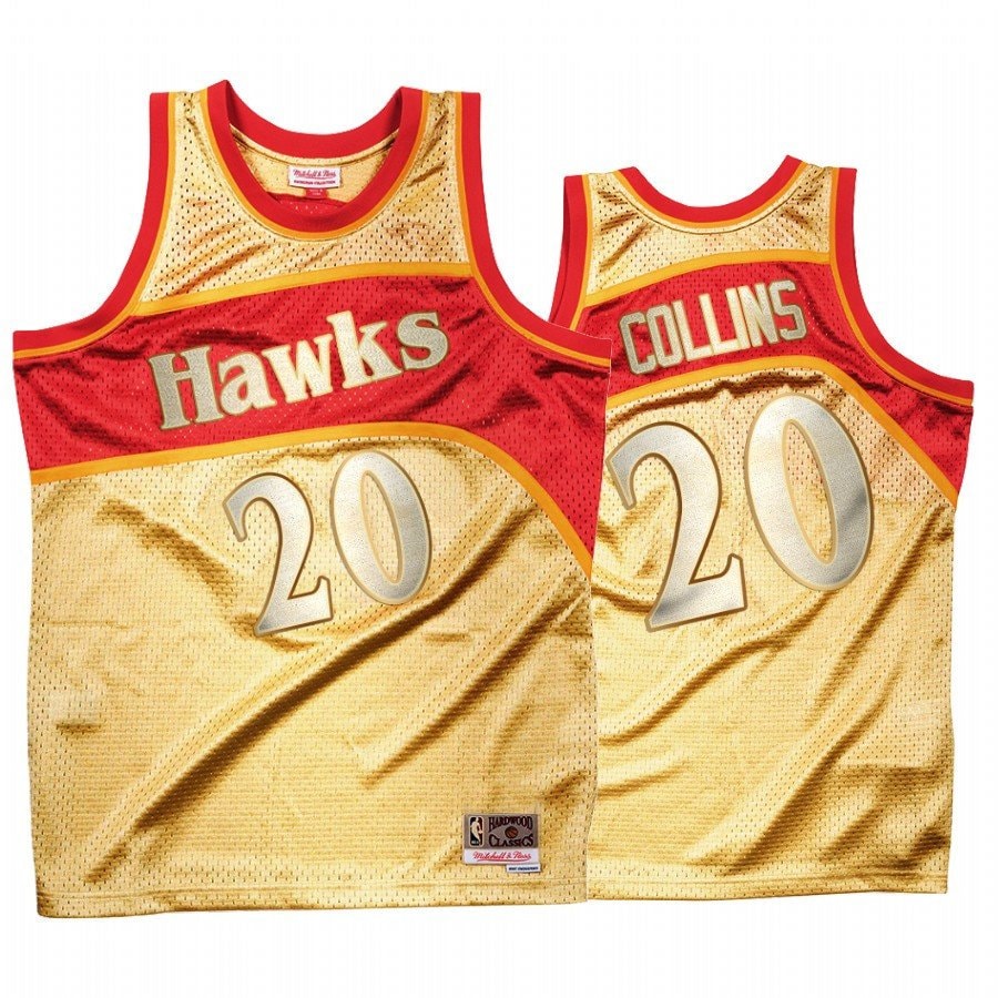 John Collins 20 Basketball Team Gold Classic Once More Jersey