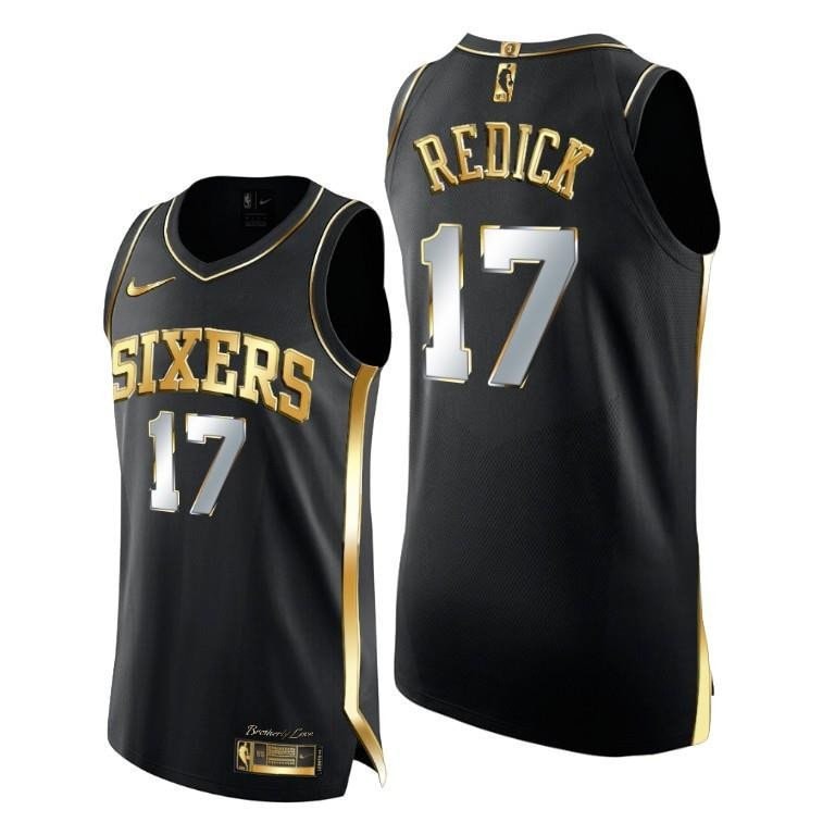 Basketball Team 17 J.J. Redick Black Retirement Jersey 15 seasons - Men