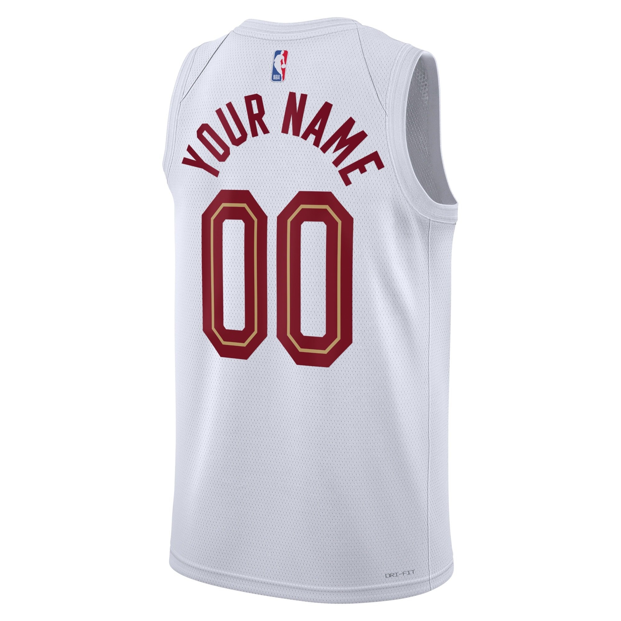 Cleveland Cavaliers Association Swingman Custom Jersey Unisex Multicolor