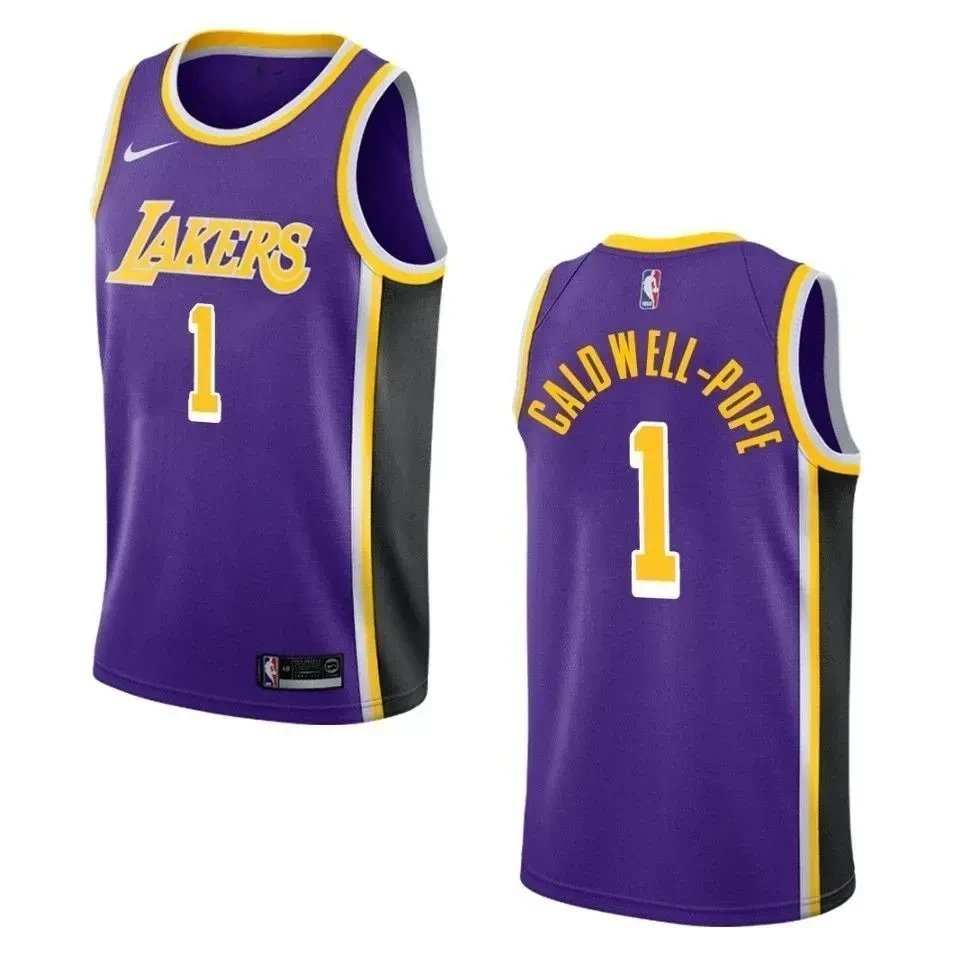 Men's Los Angeles Lakers Kentavious Caldwell-Pope Statement Swingman Jersey Purple