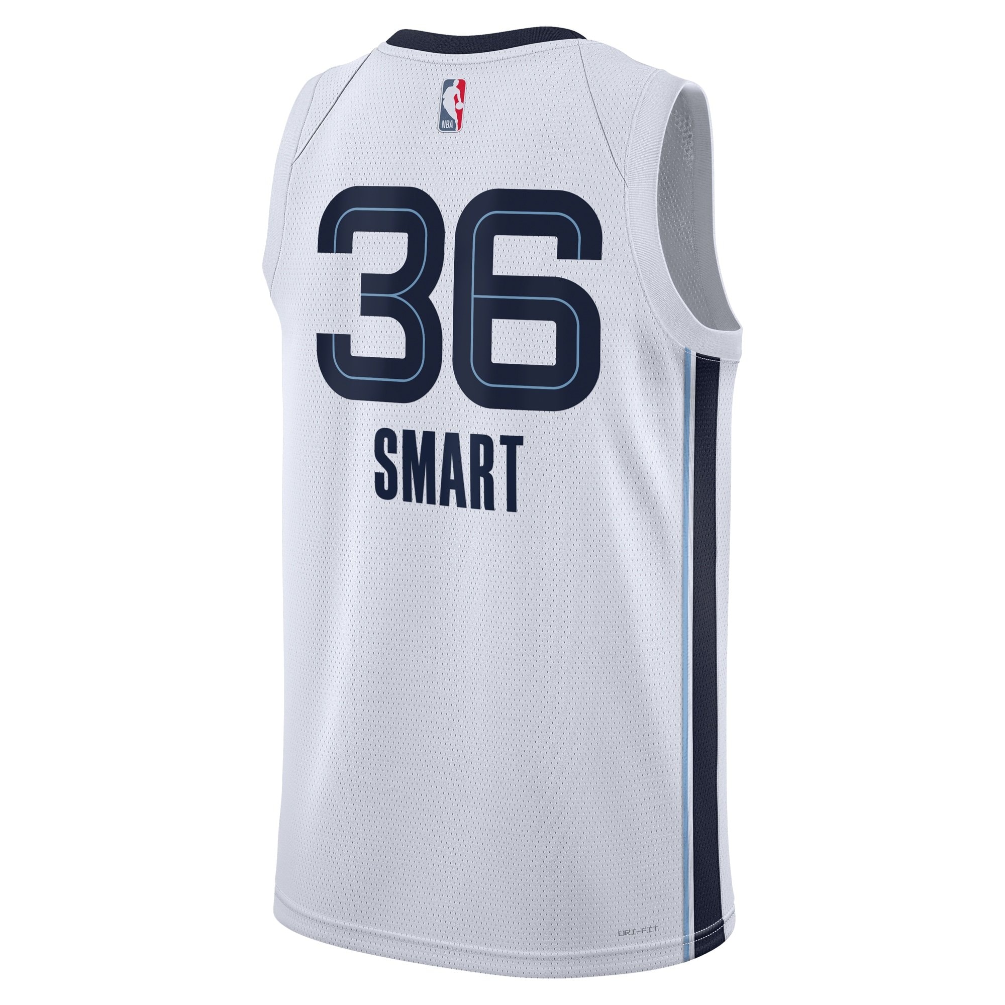 Memphis Grizzlies Association Edition Swingman Jersey White Marcus Smart Unisex