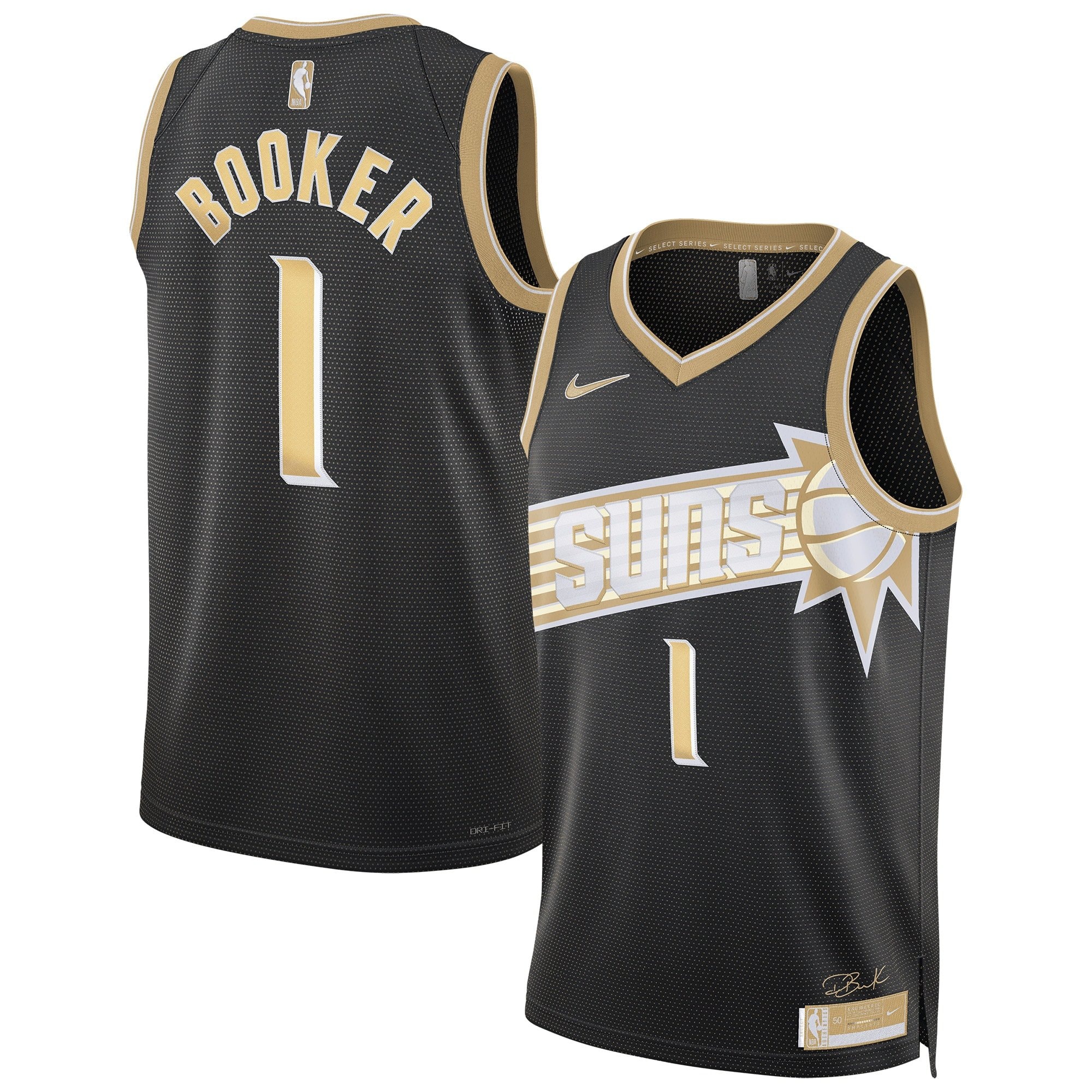 Phoenix Suns Devin Booker Select Series Swingman Jersey Mens Multicolor S-3XL