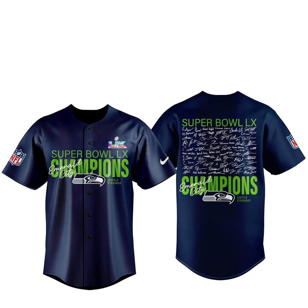 Football Team Sports Event Champions Signature Baseball Jersey