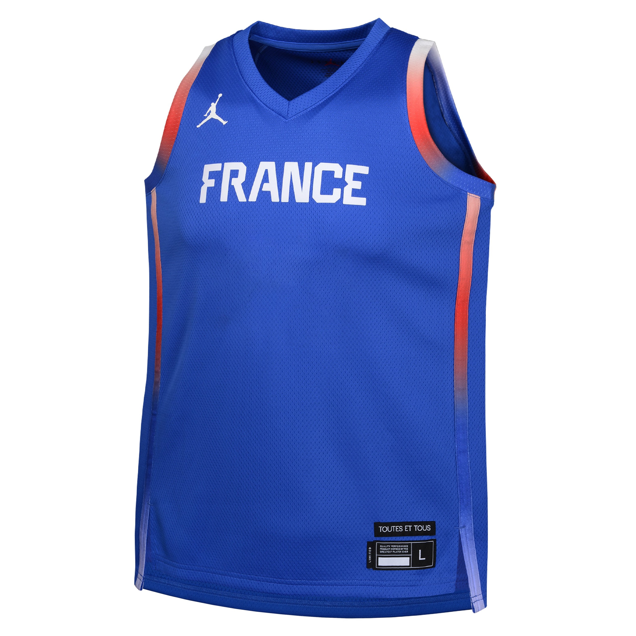 France Olympics Road Jersey Youth Multicolor S-XXL Unisex