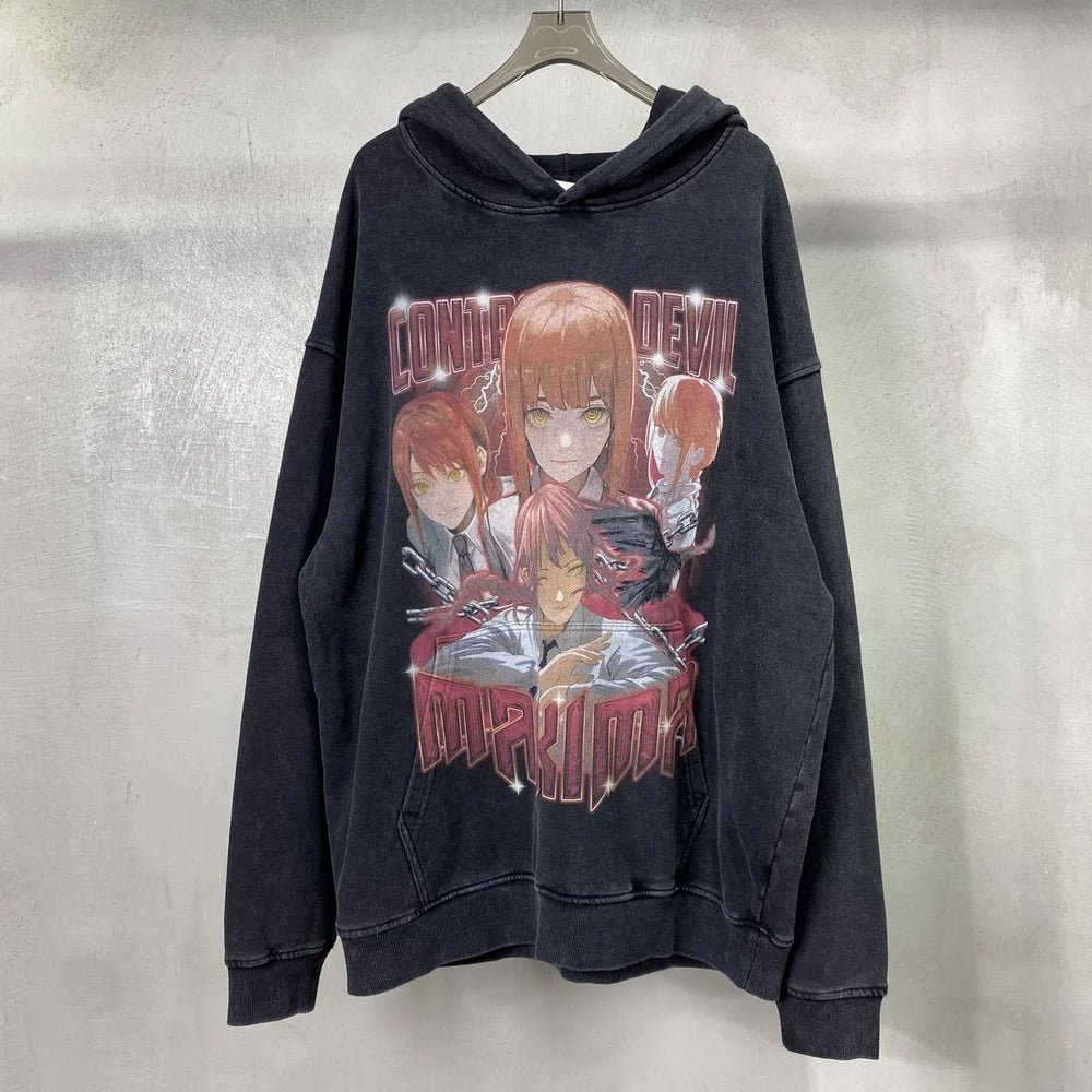 Makima "Spiral" Vintage Hoodie