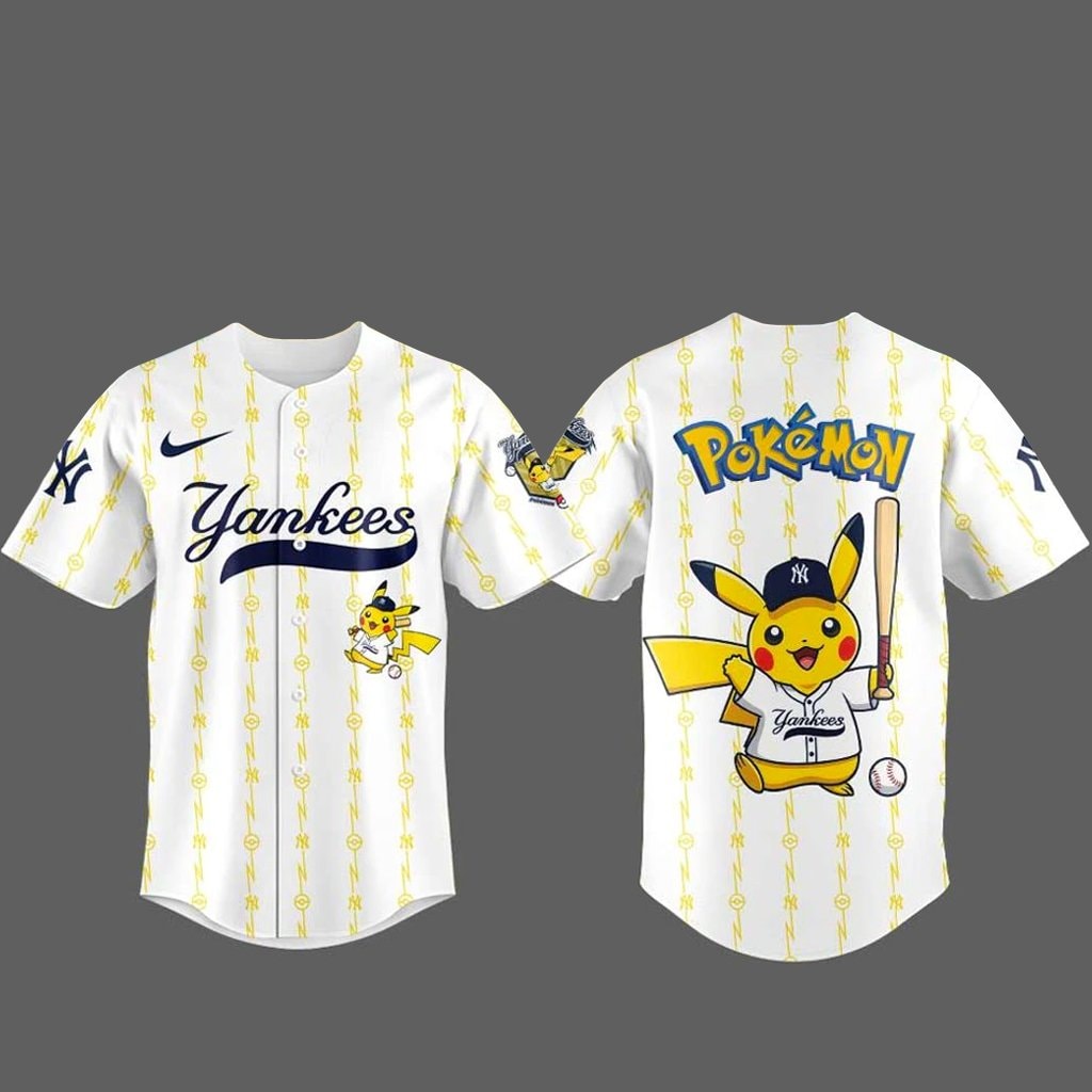Baseball Team x Pokemon 2026 Baseball Jersey