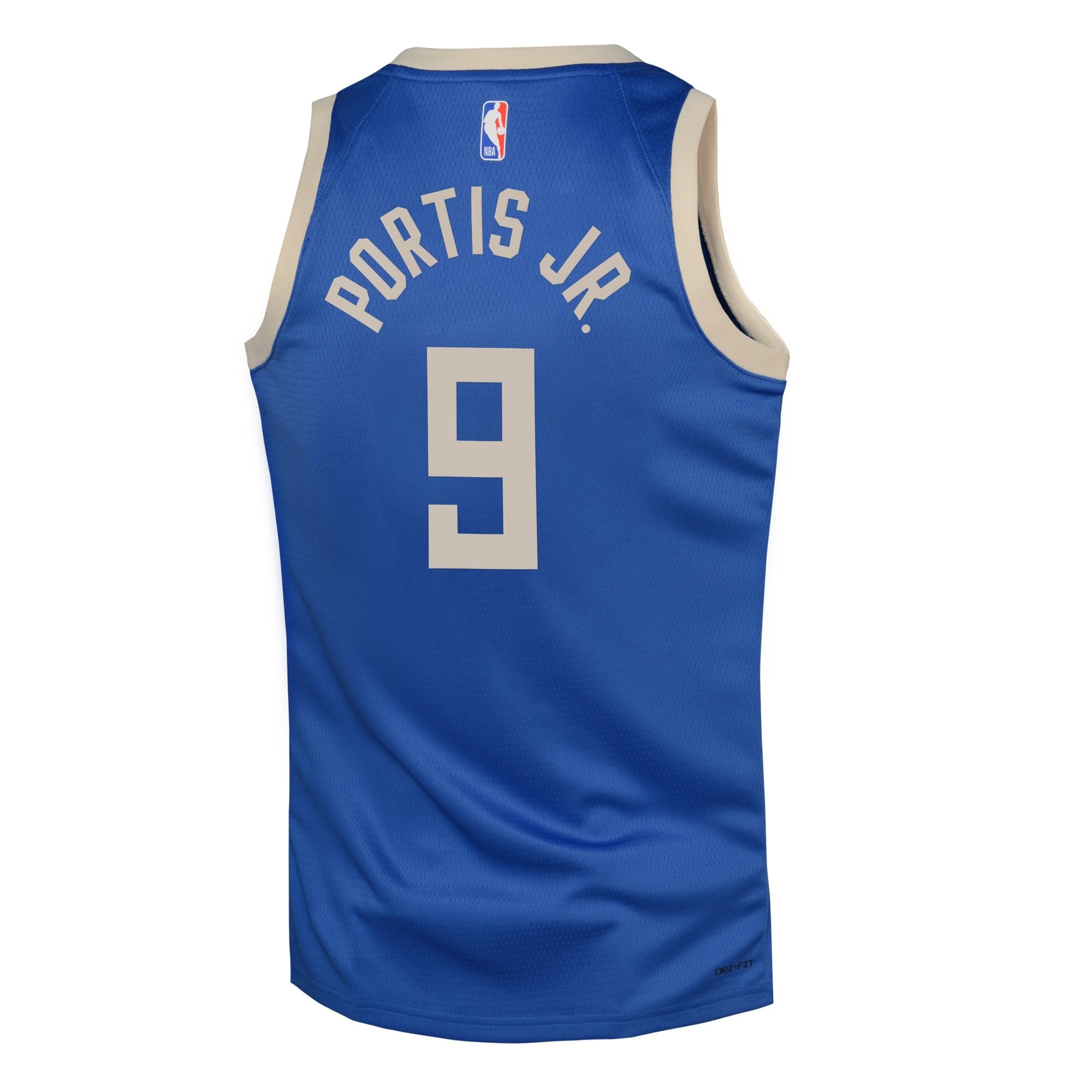 Milwaukee Bucks City Edition Swingman Jersey 2024 Royal Bobby Portis Jr Youth