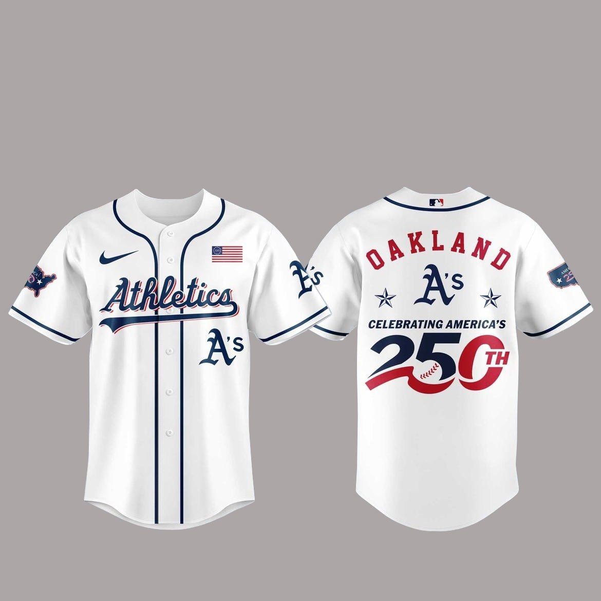 Baseball Team America 250th Anniversary Of USA 2026 Baseball Jersey