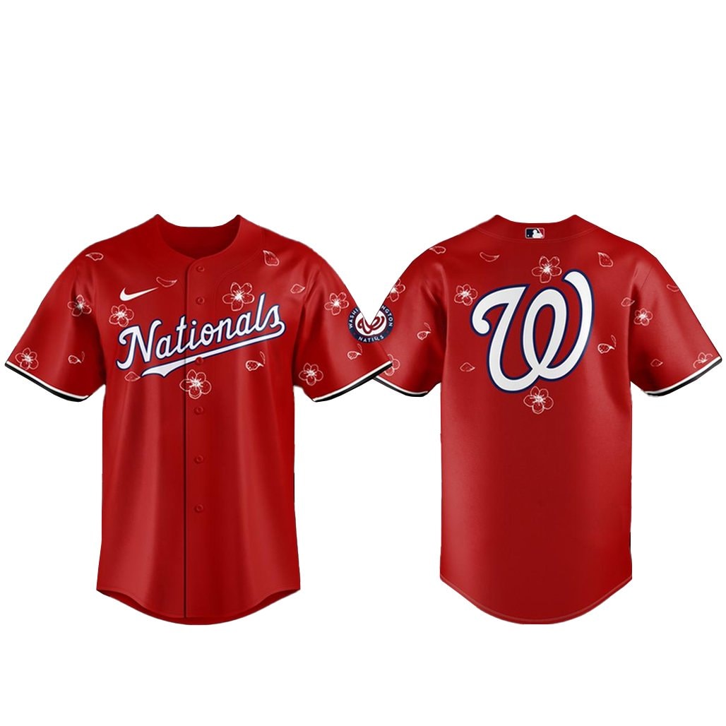 Baseball Team x Japanese Heritage Day 2026 Sakura Blossom Baseball Jersey