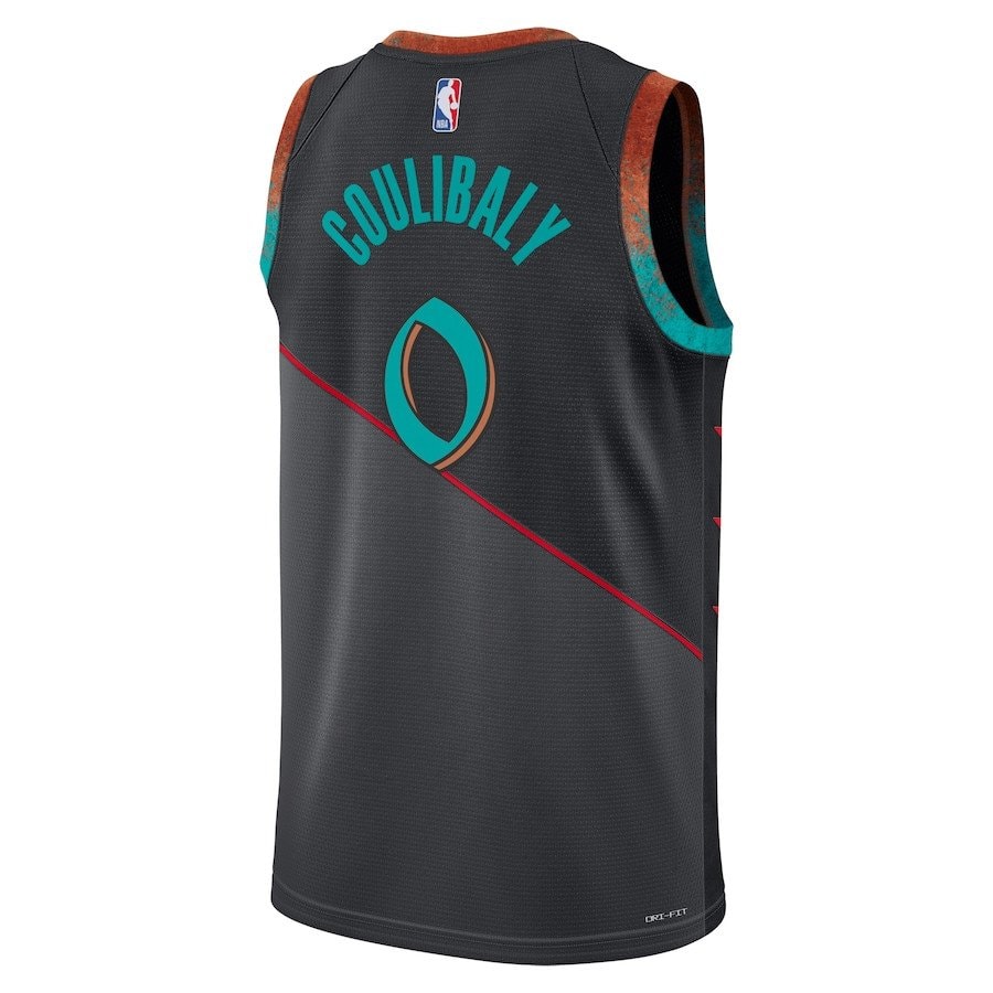 Bilal Coulibaly Washington Wizards 2023/24 City Edition Swingman Jersey Black