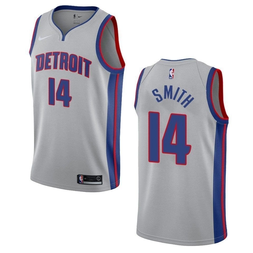 Men's Basketball Team 14 Ish Smith Statement Swingman Jersey - Gray