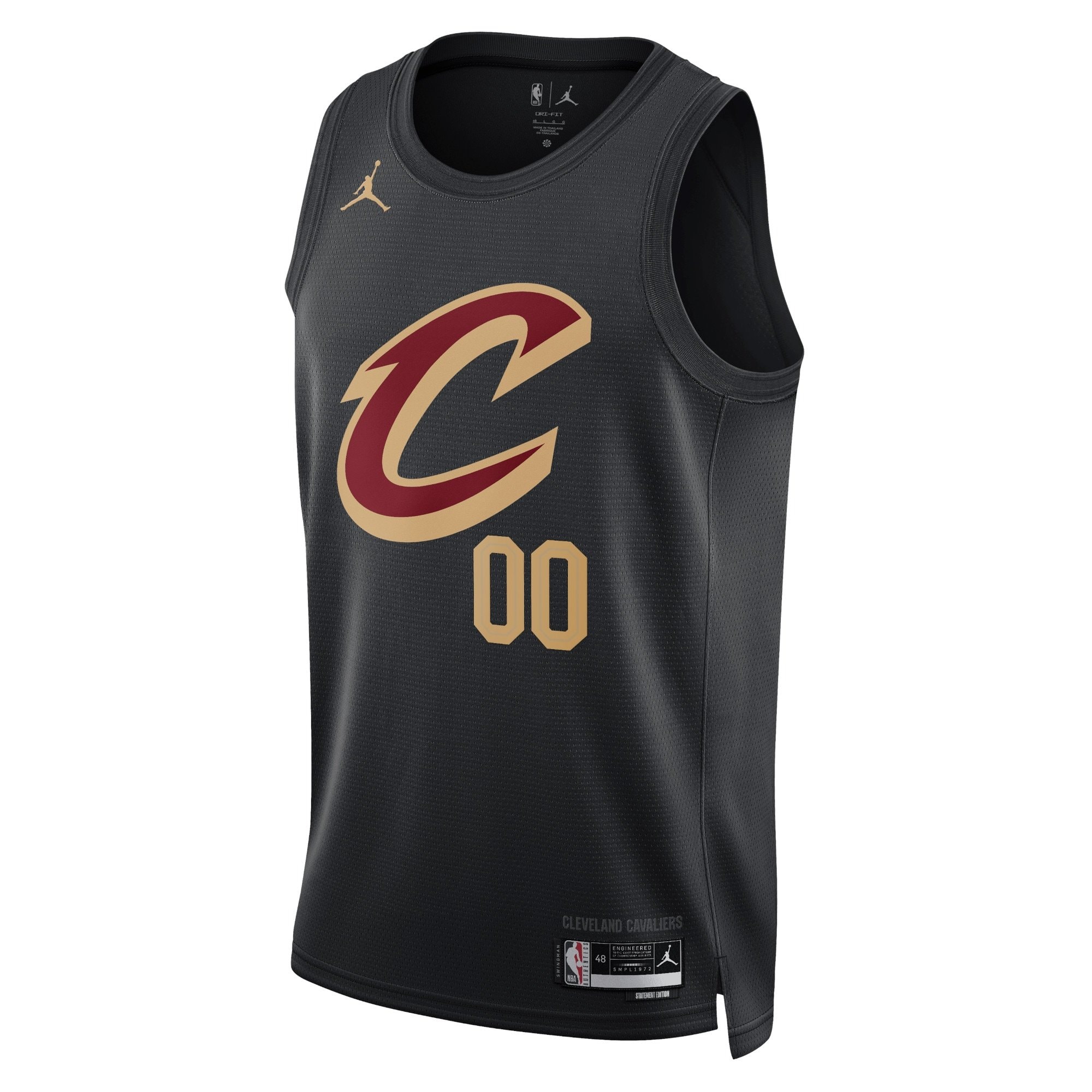 Cleveland Cavaliers Jordan Statement Swingman Custom Jersey Unisex Multicolor