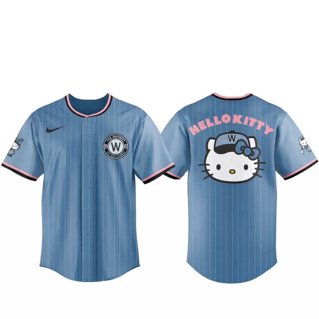 Baseball Team 2026 Hello Kitty Night Game Baseball Jersey