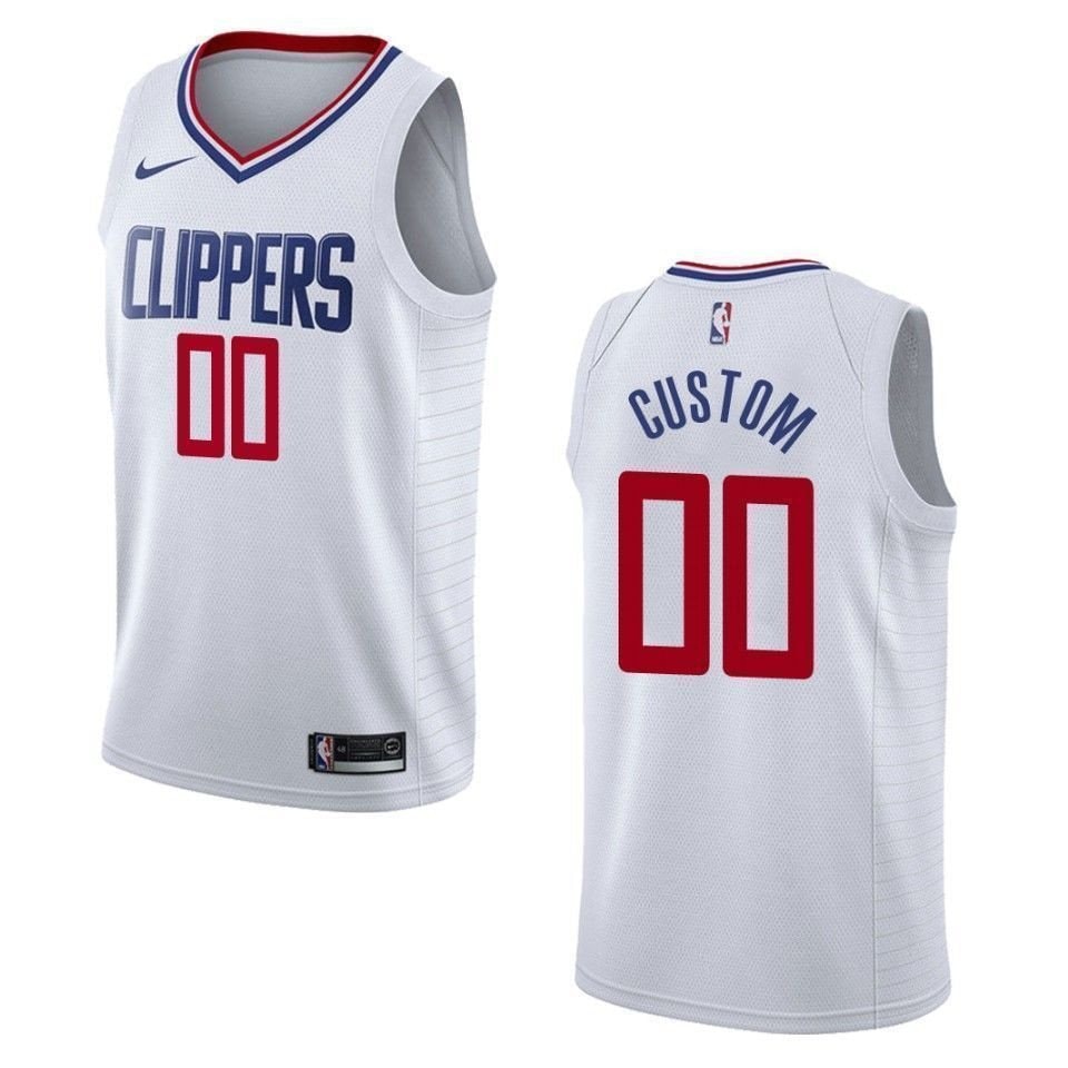 Men's Basketball Team 00 Custom Association Swingman Jersey - White
