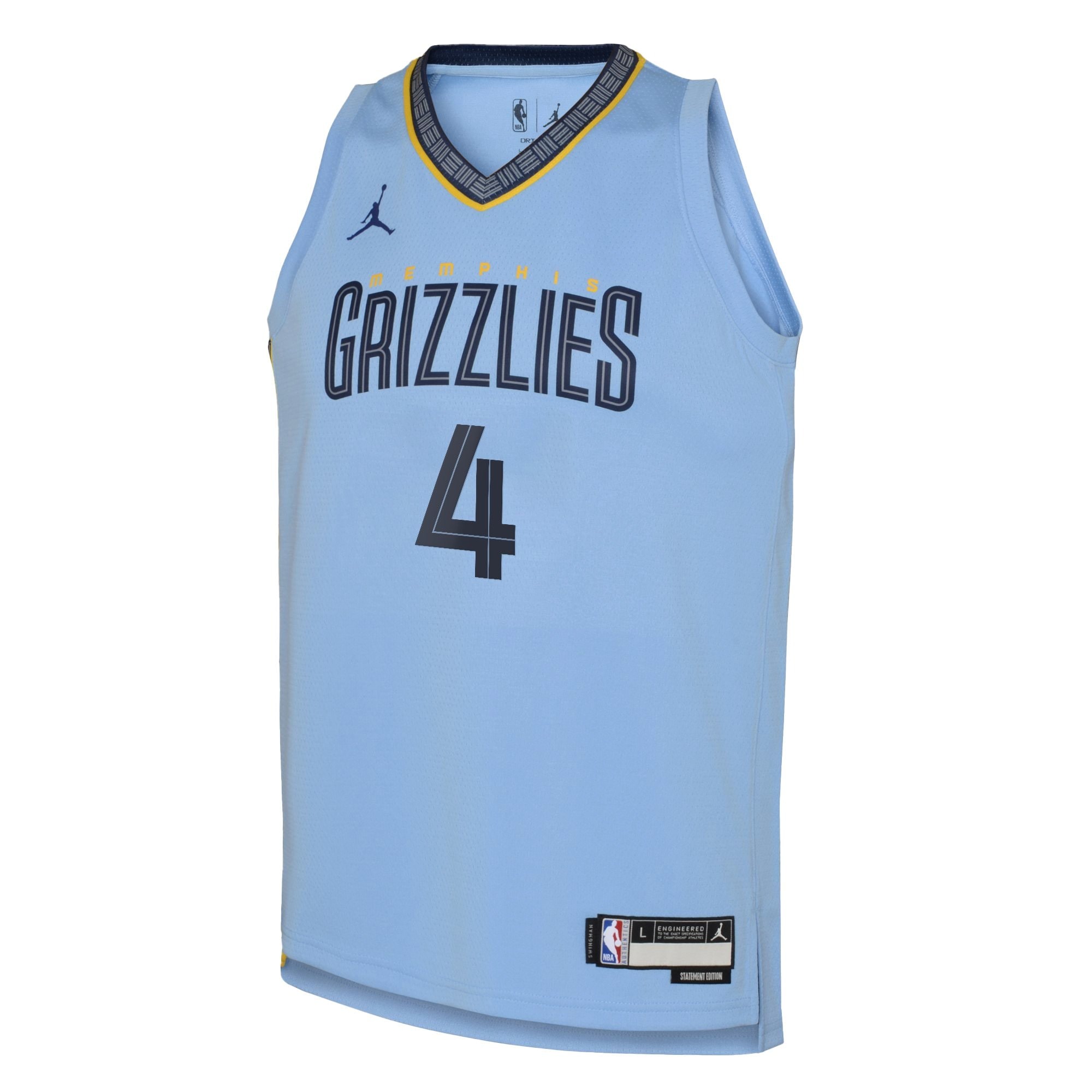 Memphis Grizzlies Jordan Statement Edition Swingman Jersey 22 Light Blue Steven Adams Youth