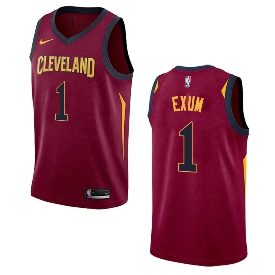 Men's Basketball Team 1 Dante Exum Icon Swingman Jersey - Maroon
