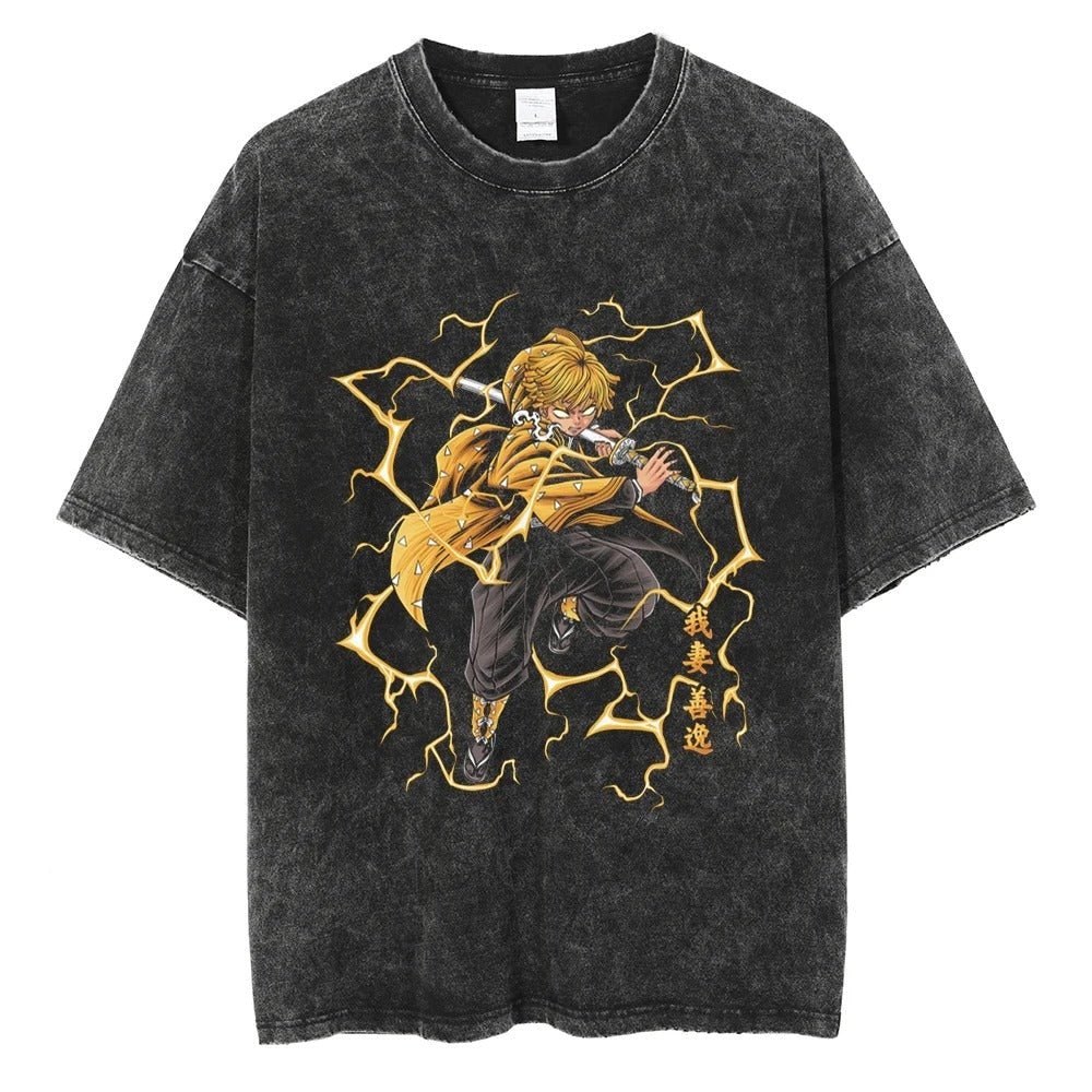 Zenitsu "Sleeping Thunder" Vintage T-shirt
