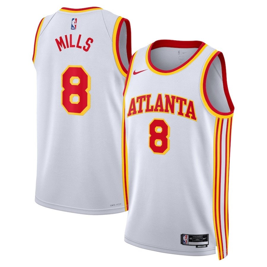 Patty Mills #8 Atlanta Hawks Unisex Swingman Jersey Association Edition White