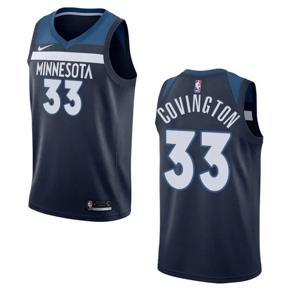 Men's Basketball Team 33 Robert Covington Icon Swingman Jersey - Navy