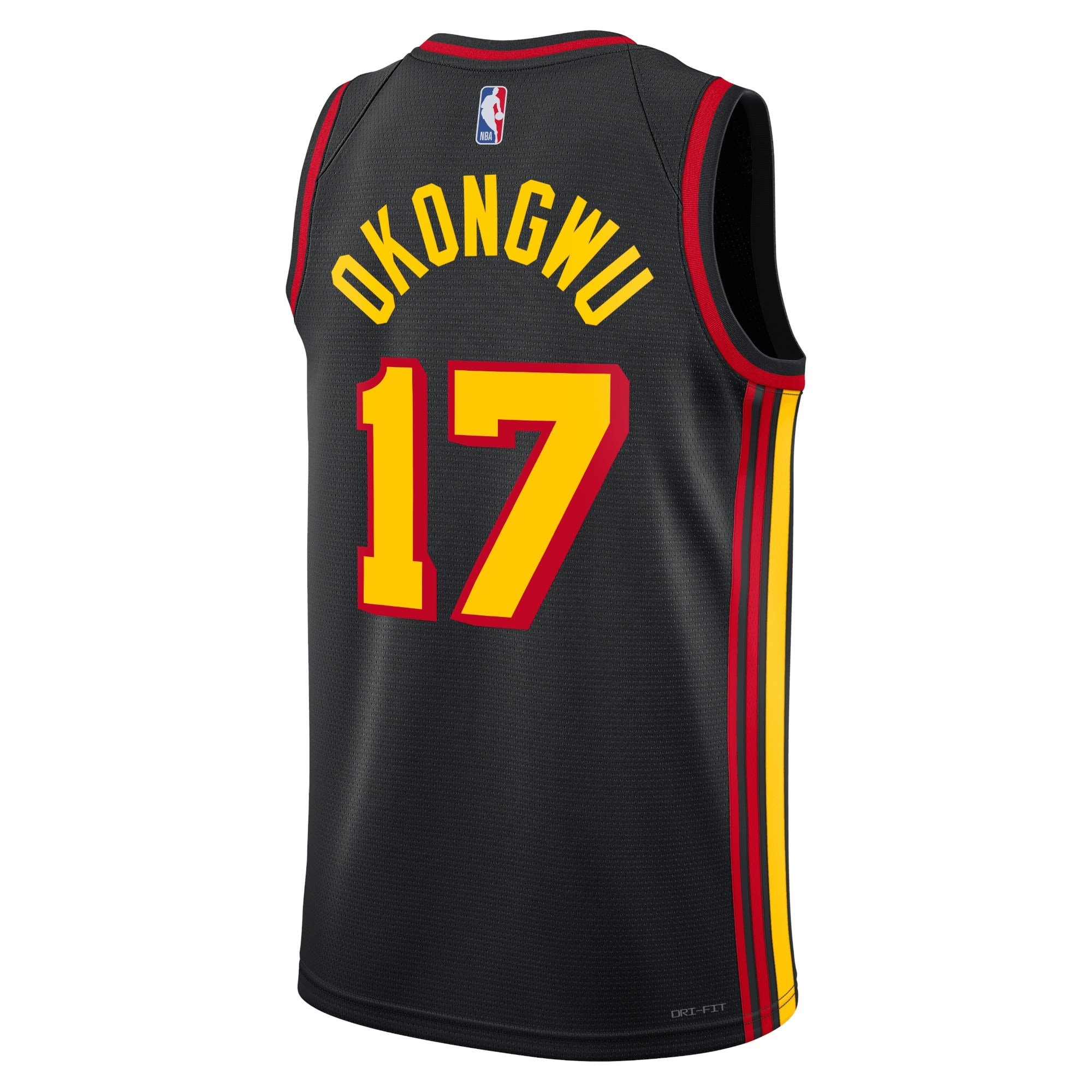 Atlanta Hawks Jordan Statement Edition Swingman Jersey Black Onyeka Okongwu Unisex