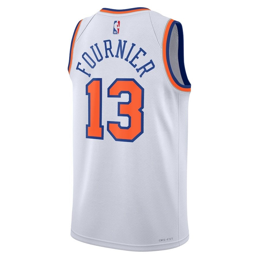 Evan Fournier 13 New York Knicks Unisex Swingman Jersey Association Edition White