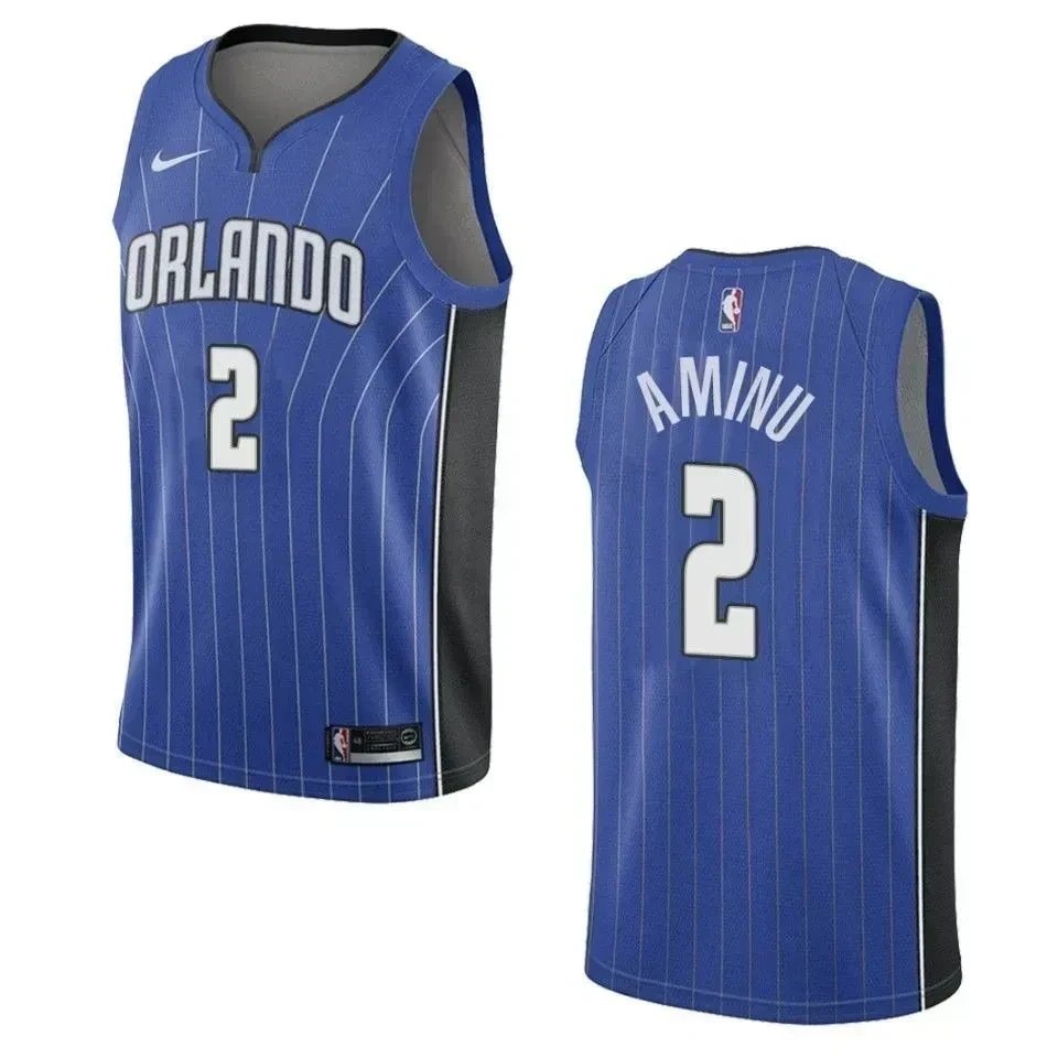 Men's Basketball Team 2 Al-farouq Aminu Icon Swingman Jersey - Blue