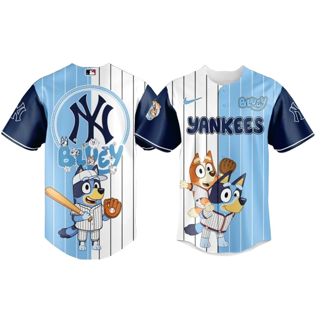 Baseball Team x Bluey Fans Baseball Jersey