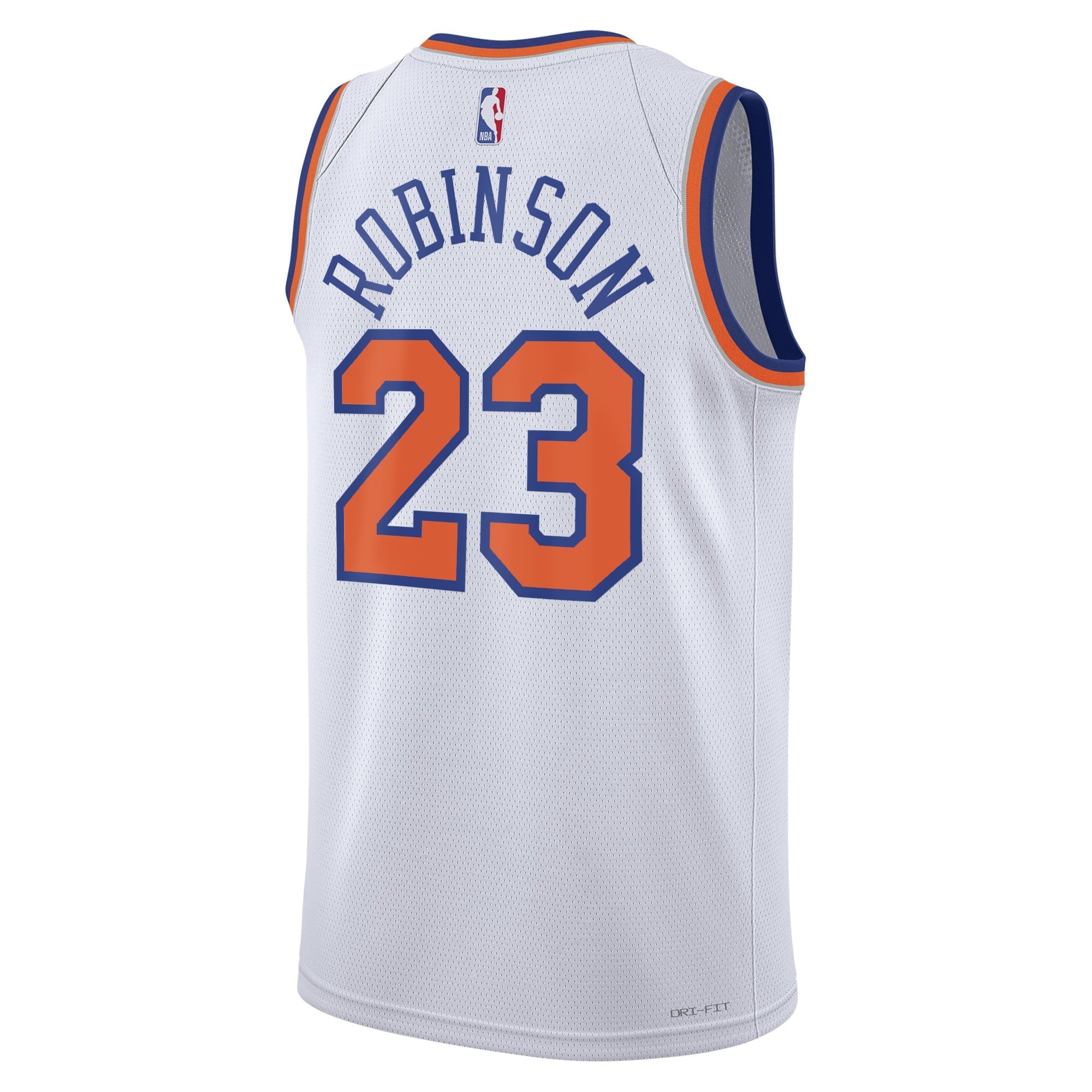 New York Knicks Association Edition Swingman Jersey White Mitchell Robinson Unisex