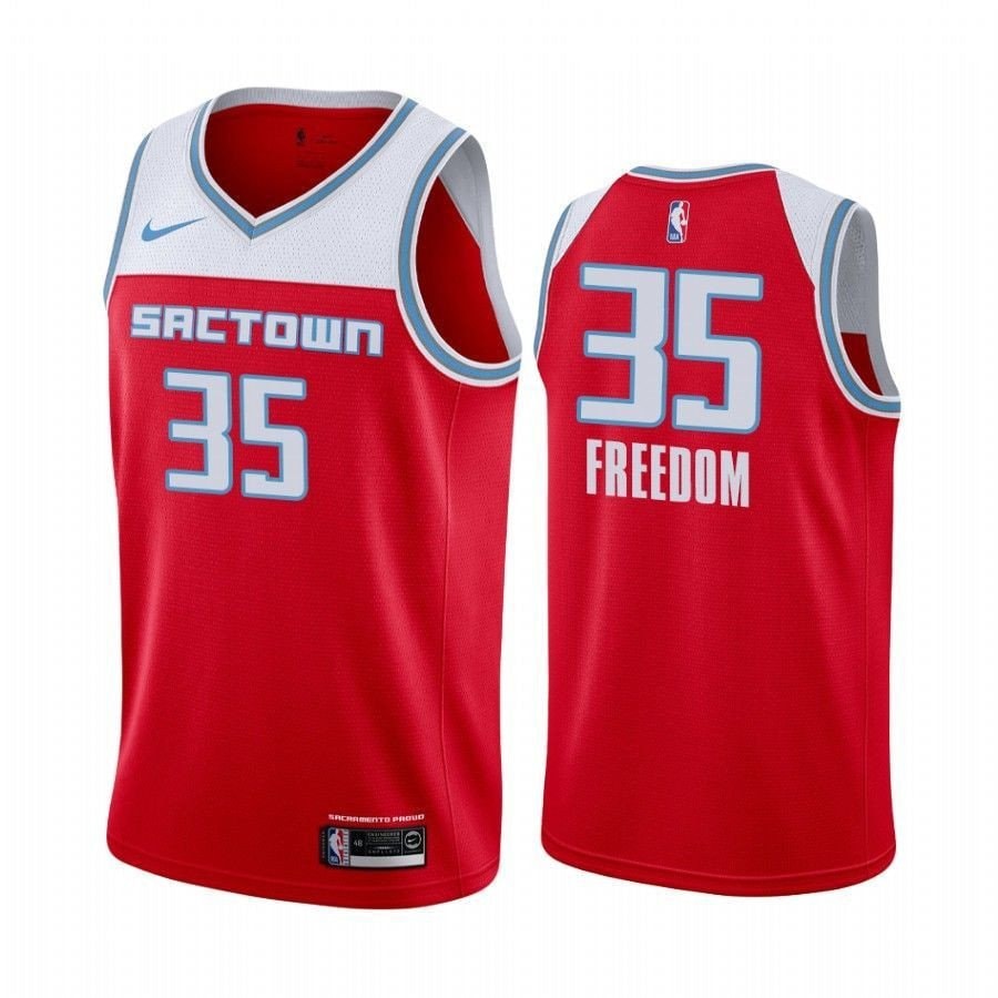 Marvin Bagley III Freedom Kings City Multicolor Jersey Unisex Adult S-3XL