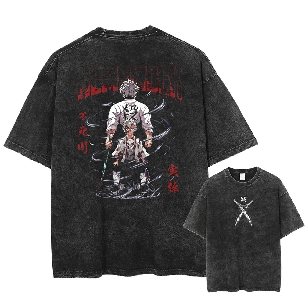 Sanemi "Remember" Vintage T-shirt
