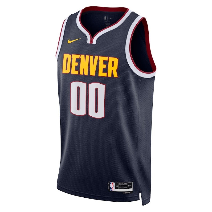 Denver Nuggets 2023/24 Icon Swingman Custom Men Jersey Navy